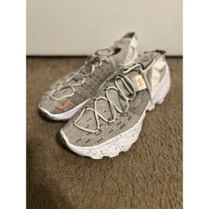 Nike Space Hippie 04 Men's 11 Gray Rainbow Running Shoes Sneakers CZ6398-102 EUC